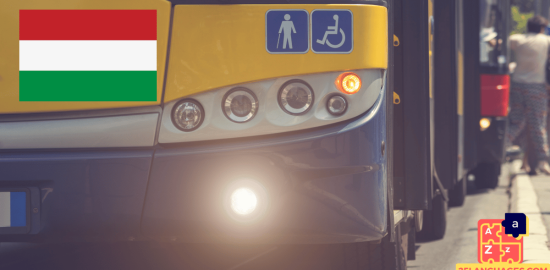 Learn Hungarian - Phrases for Public transportation