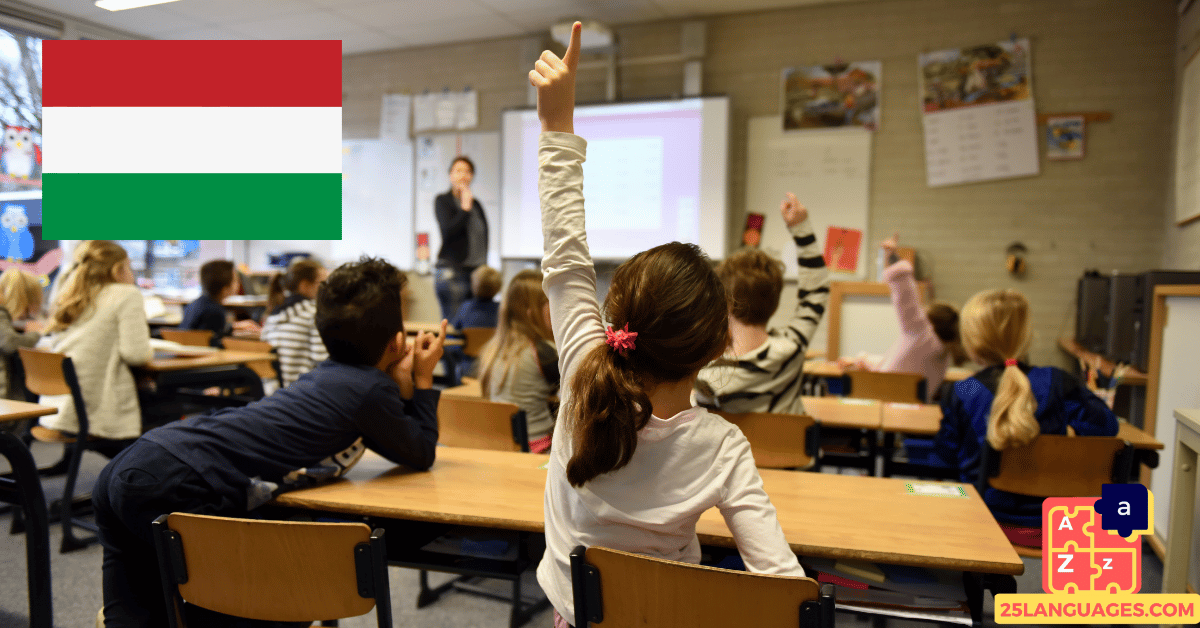 Learn Hungarian - Phrases At school