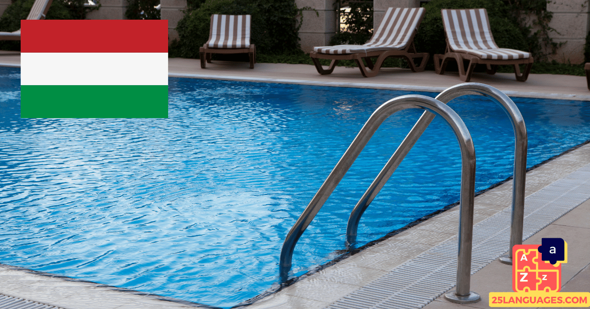 Learn Hungarian - Phrases in the swimming pool