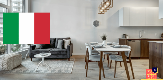 Apprendre l'italien - Dans l'appartement