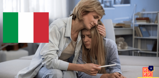 Apprendre l'italien - Consolation et soutien moral