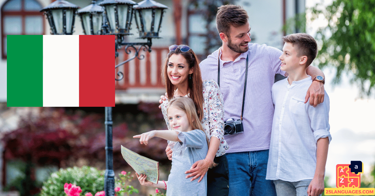 Apprendre l'italien - Membres de la famille