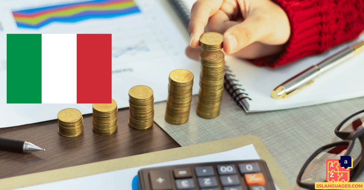 Apprendre l'italien - Finances