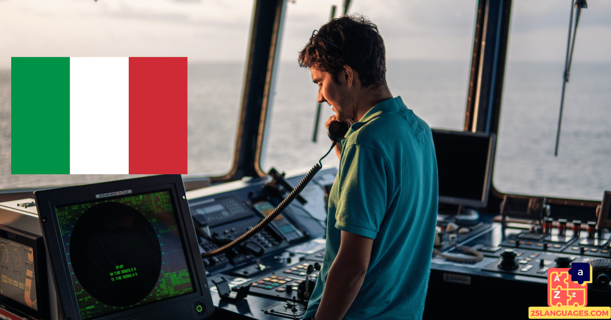 Learn Italian - Maritime Navigation