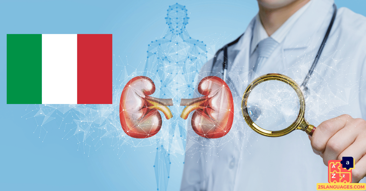 Learn Italian - Diseases