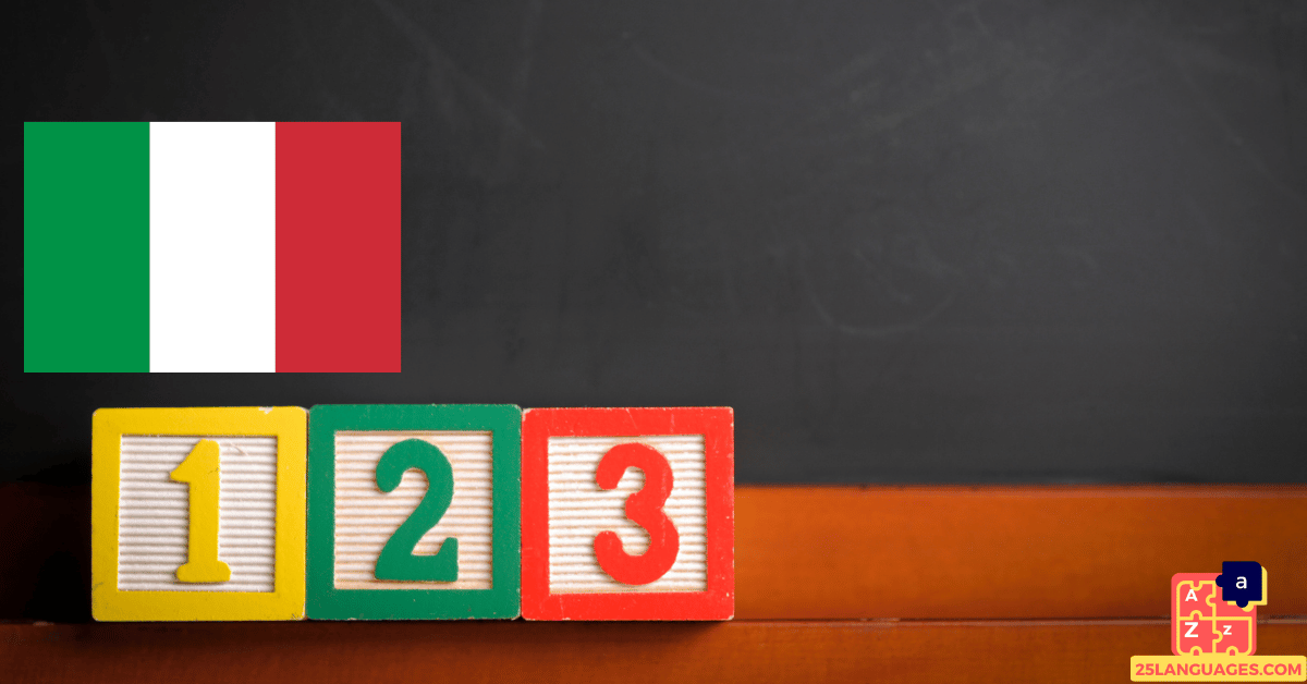 Apprendre l'italien - Nombres