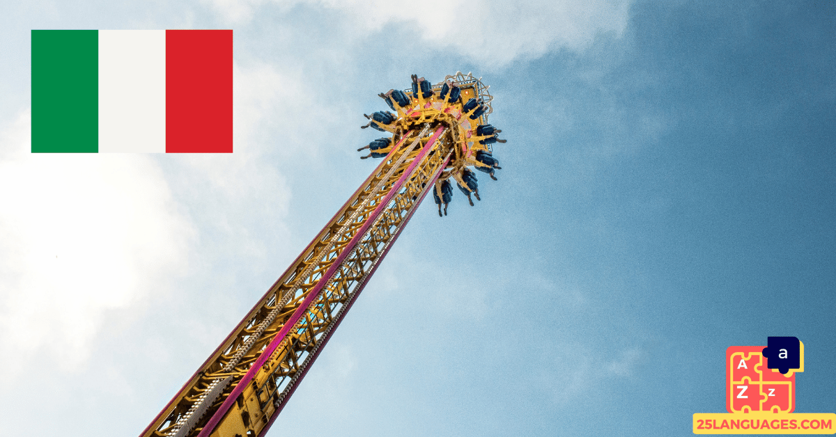 Apprendre l'italien - Phrases au parc d'attractions