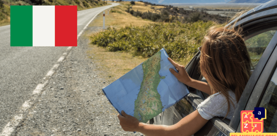 Apprendre l'italien - phrases pour l'itinéraire et la navigation