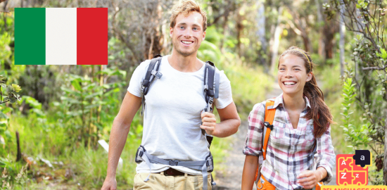 Apprendre l'italien - phrases pour les activités de plein air (plage, parcs)