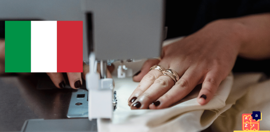 Apprendre l'italien - Outils de couture