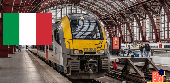 Apprendre l'italien - À la gare