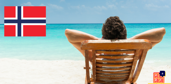 Apprendre le norvégien - Vocabulaire de la plage