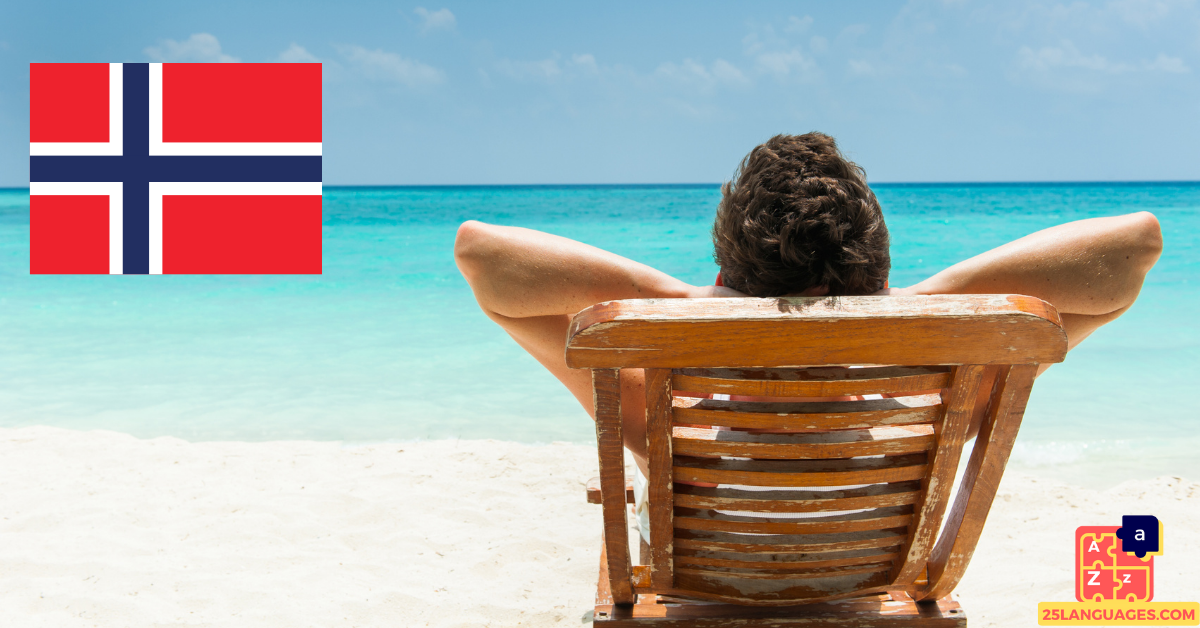 Learn Norwegian - Beach Vocabulary