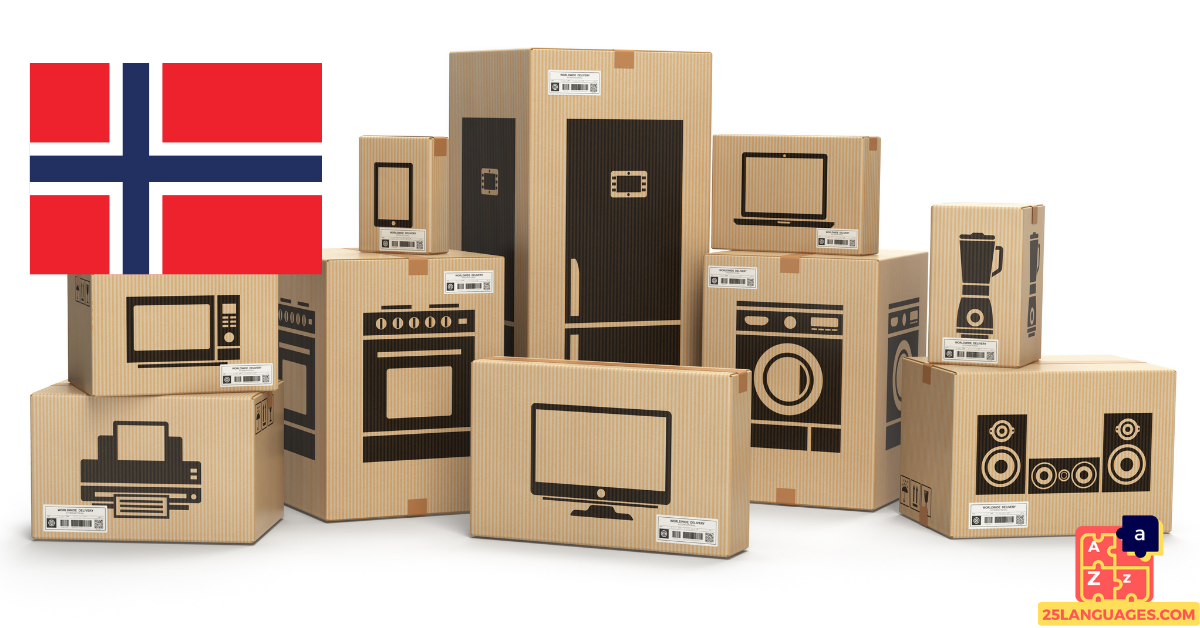 Learn Norwegian - Household Electrical Devices