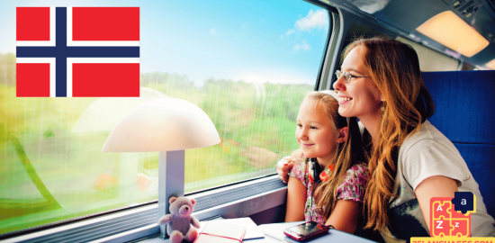 Learn Norwegian - Phrases On the train