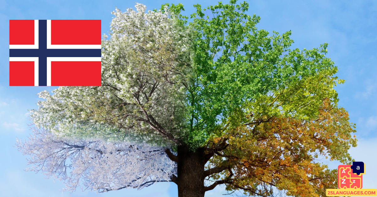 Learn Norwegian - Seasons and Months