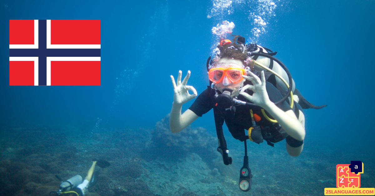 Learn Norwegian - Swimming and Diving Gear