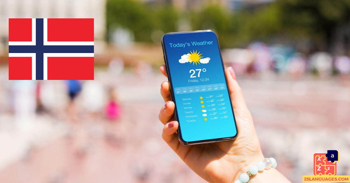Learn Norwegian - Weather Conditions