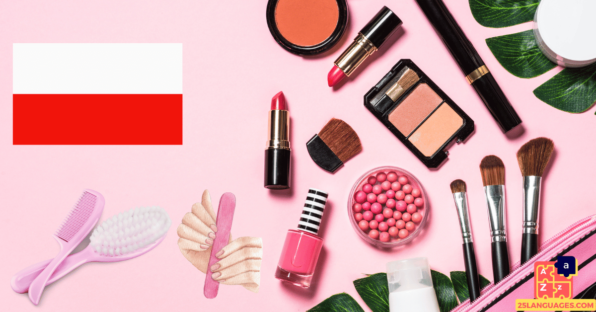 Apprendre le polonais - Produits de beauté