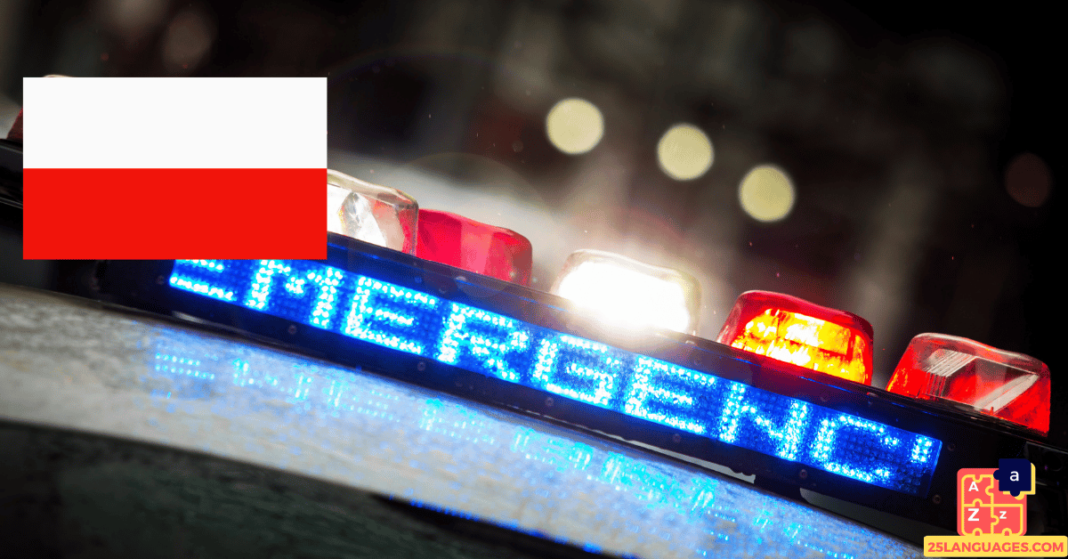Learn Polish - Emergency Vocabulary
