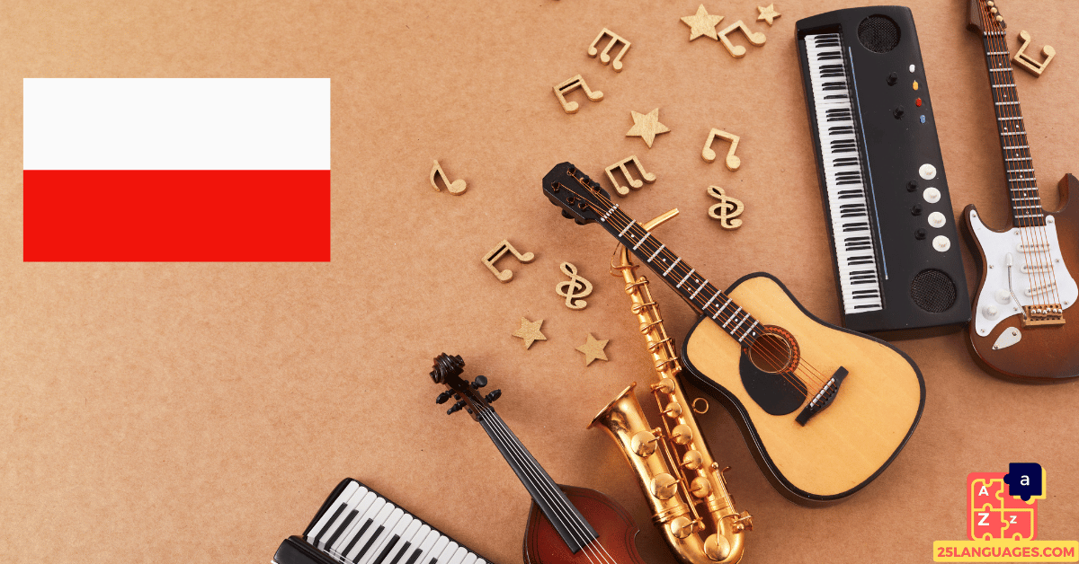 Learn Polish - Musical Instruments