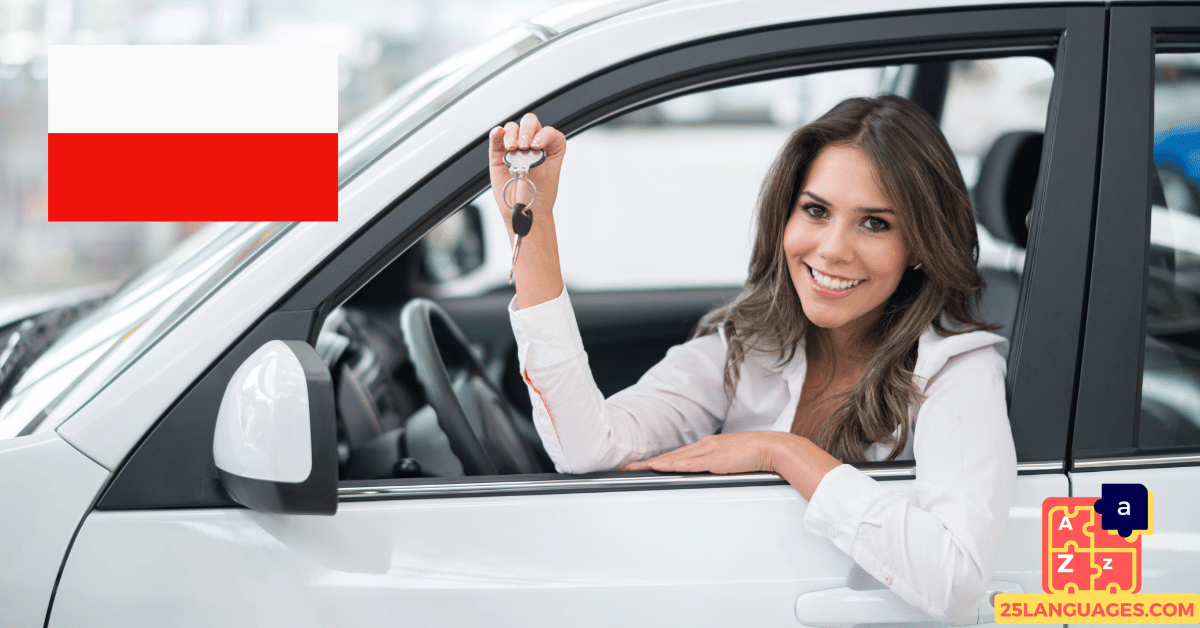 تعلم البولندية - عبارات لشراء سيارة