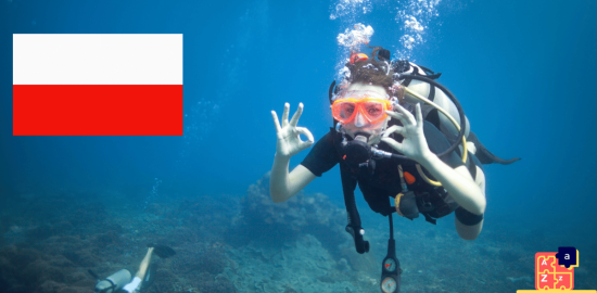 Learn Polish - Swimming and Diving Tools