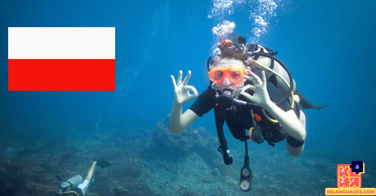 Learn Polish - Swimming and Diving Tools