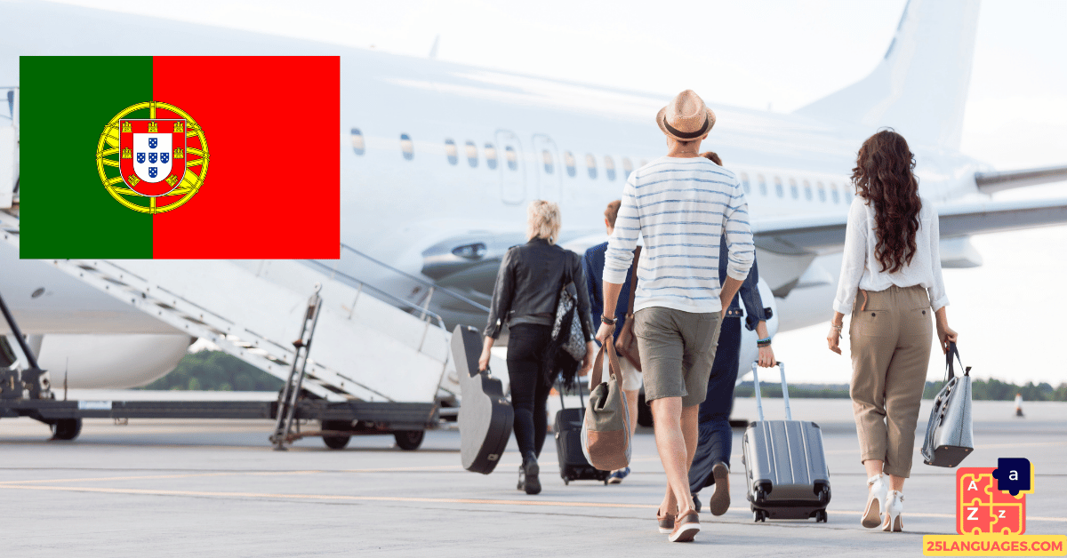 Learn Portuguese - On the Airplane