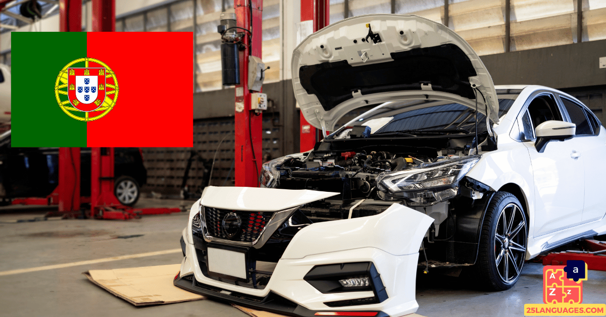 Learn Portuguese - Car Parts