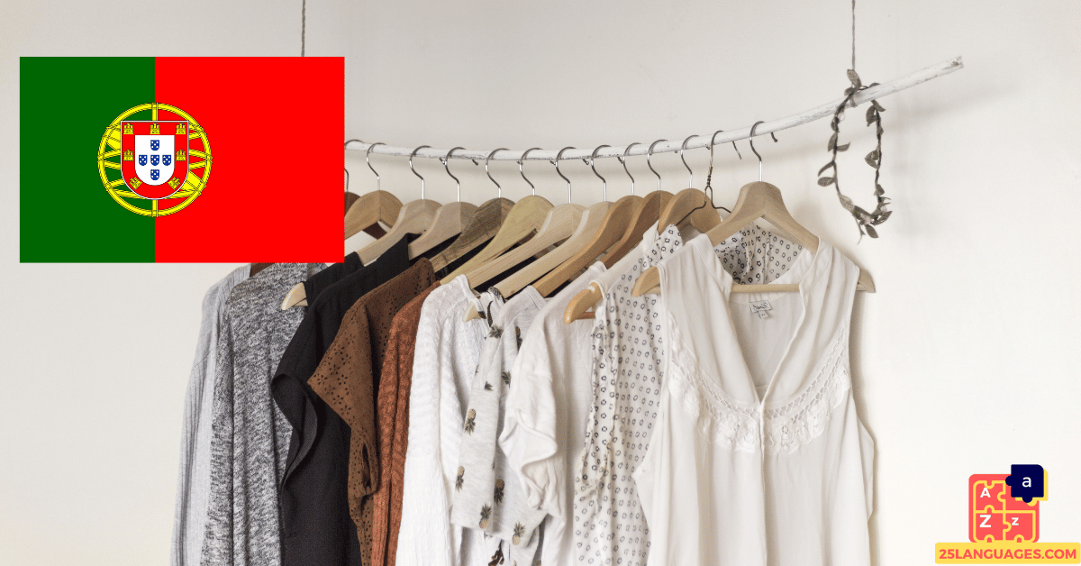 Learn Portuguese - Clothes Vocabulary