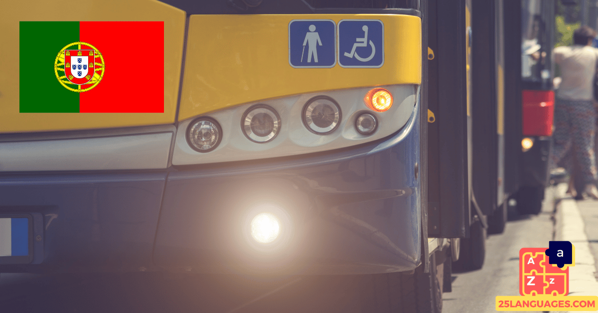 Learn Portuguese - Phrases for Public transportation