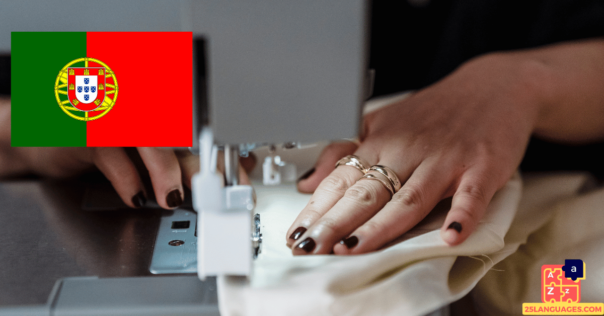 Learn Portuguese - Sewing Tools