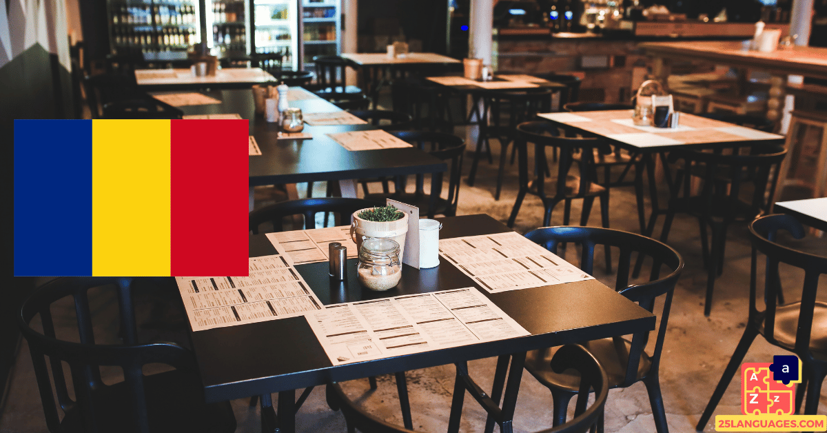 Learn Romanian - Cafe Vocabulary