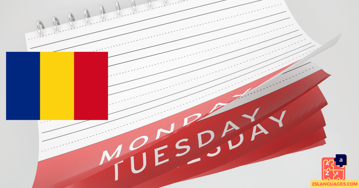 Learn Romanian - Days of the Week