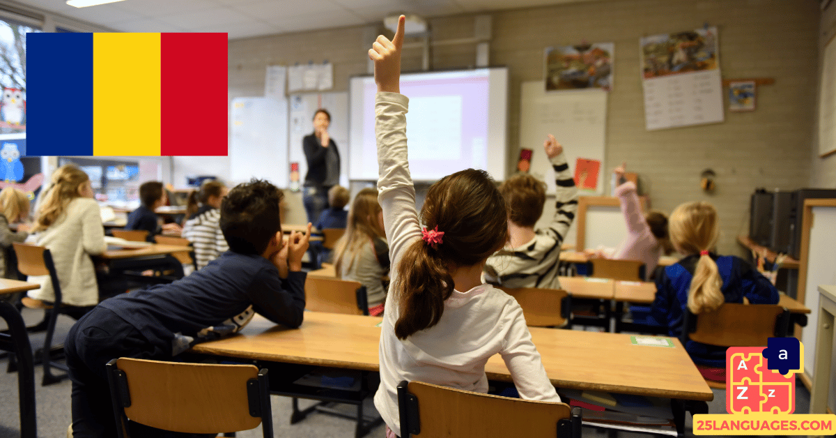 Learn Romanian - Phrases At school