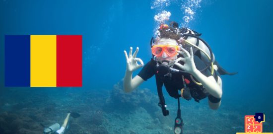 Learn Romanian - Swimming and Diving Tools