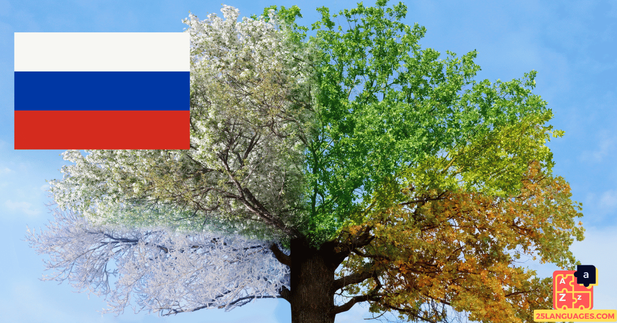 Apprendre le russe - Saisons et mois de l'année