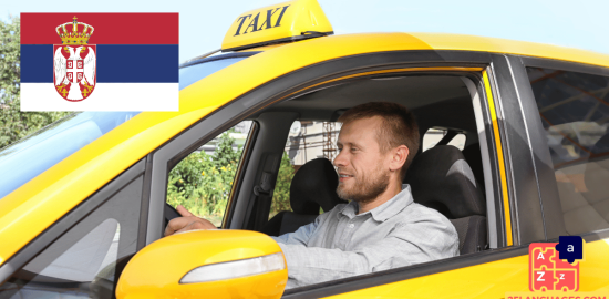 Learn Serbian - Phrases In a taxi