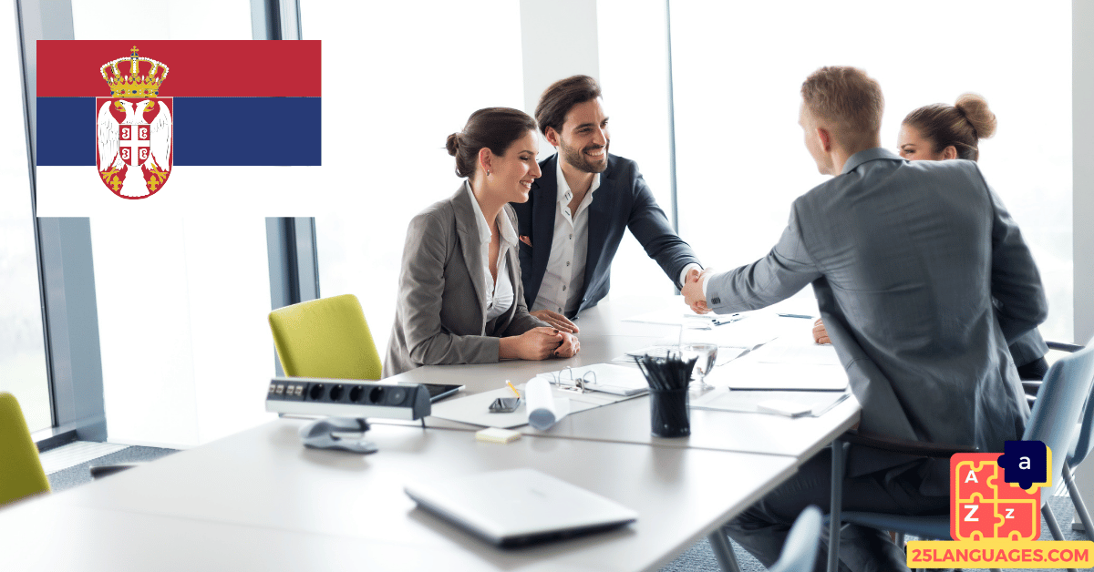Learn Serbian - Phrases for Introducing oneself