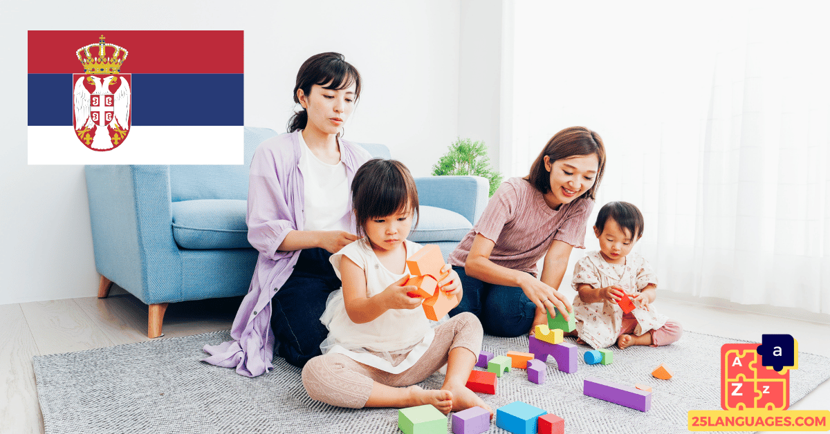 Learn Serbian - Phrases for Raising children