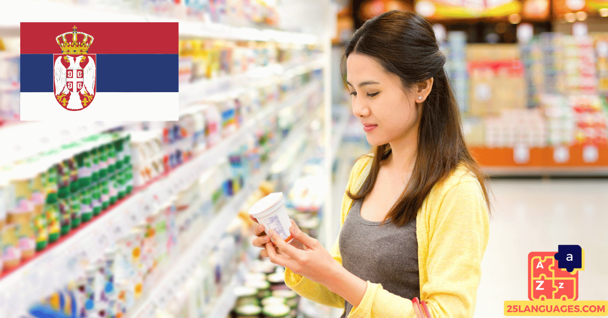 Learn Serbian - Phrases for Grocery shopping