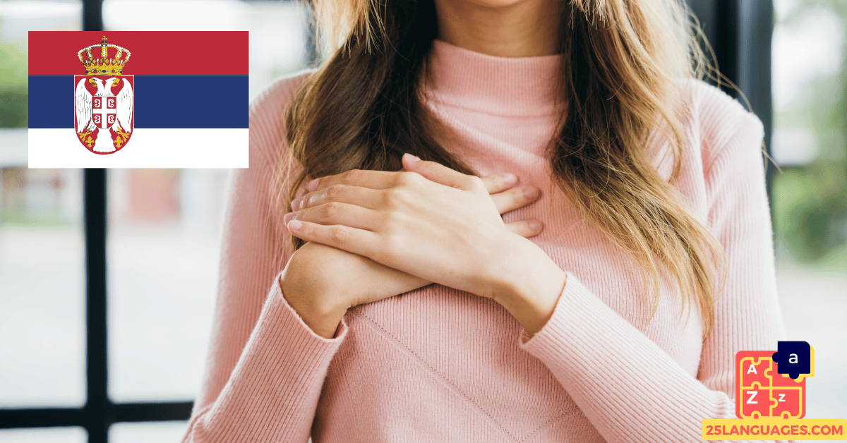 Learn Serbian - Phrases for Thanks and apologies
