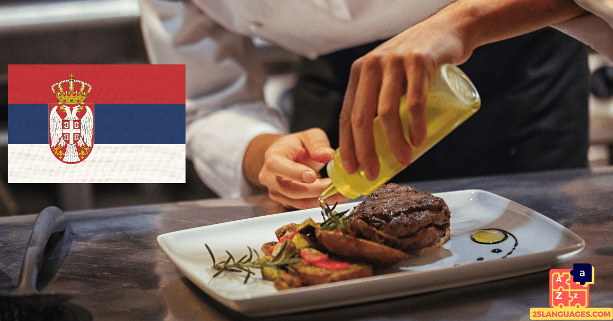 Learn Serbian - Restaurant Vocabulary
