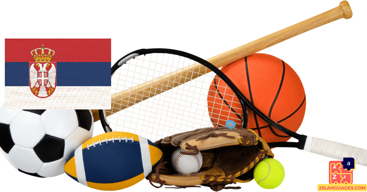 Learn Serbian - Sports Equipment