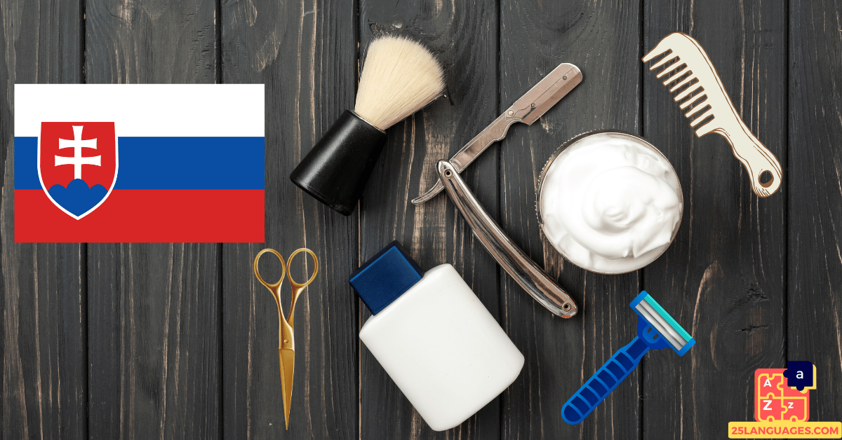Learn Slovak - Barber Tools