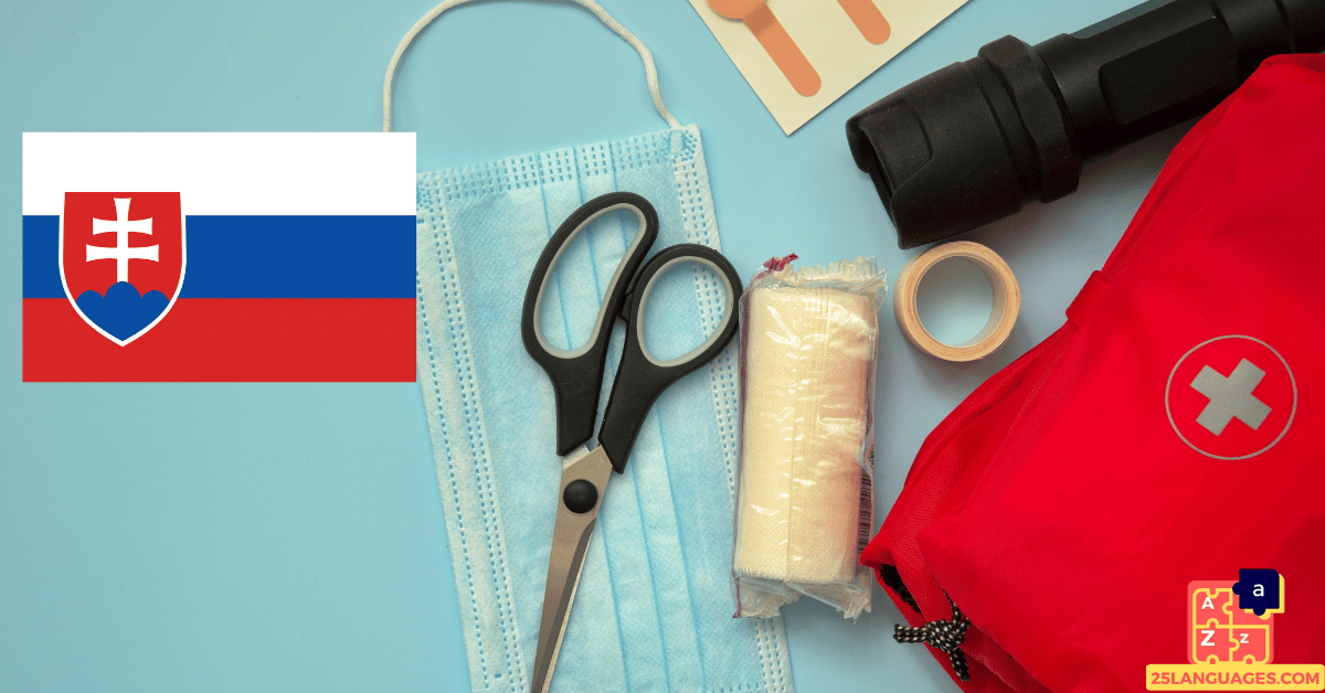 Learn Slovak - First Aid