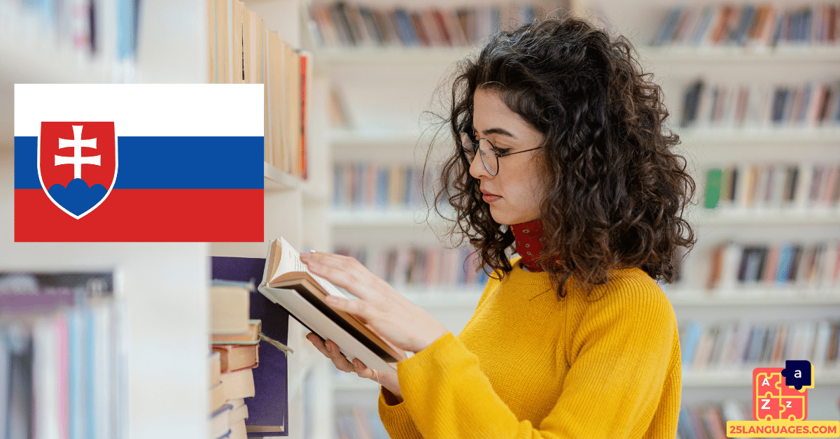 تعلم السلوفاكية - مفردات في المكتبة