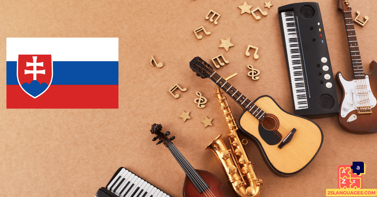 Learn Slovak - Musical Instruments