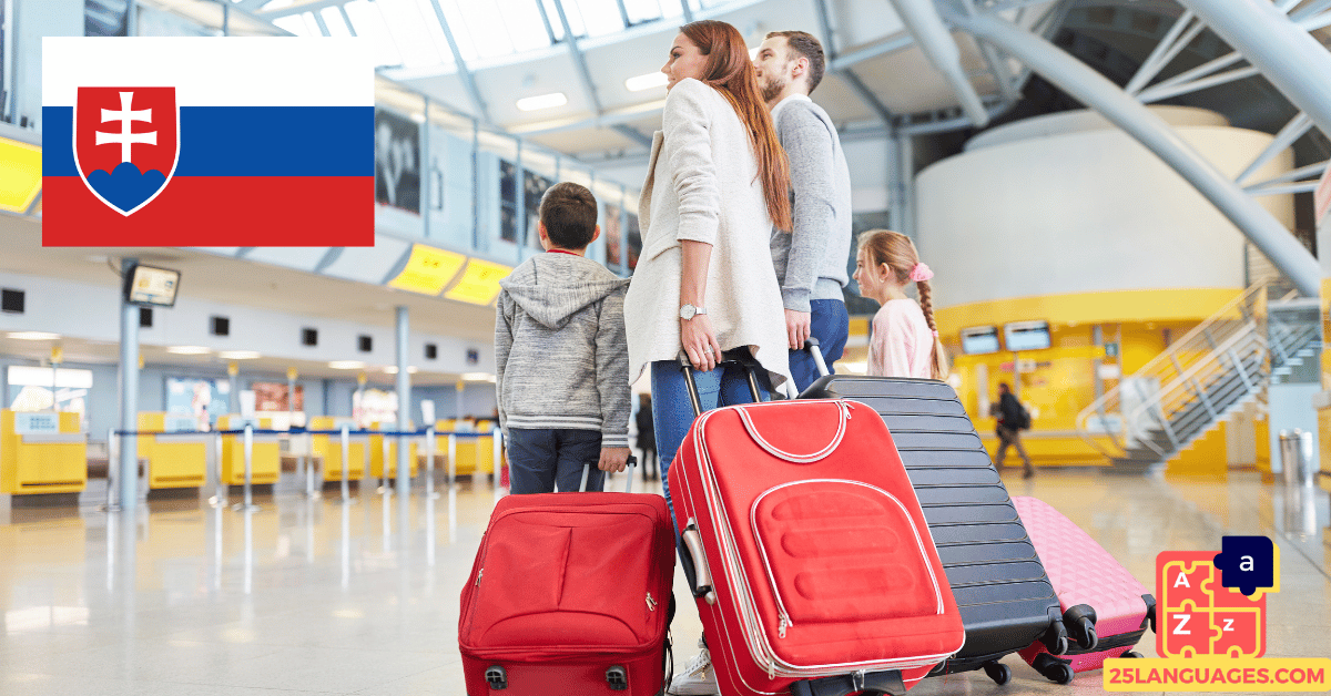 Learn Slovak - Phrases for Travel and airports